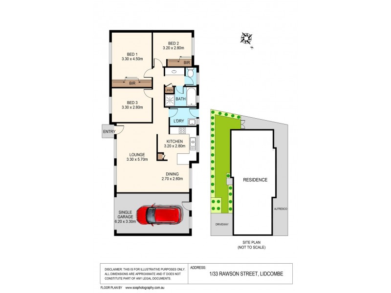 1/33 Rawson Street, Lidcombe NSW 2141 Floorplan