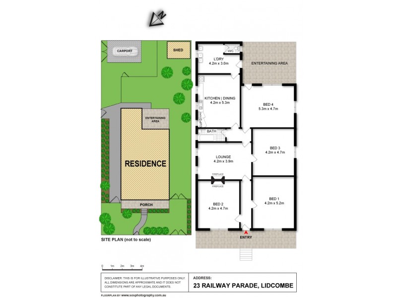 23 Railway Pde, Lidcombe NSW 2141 Floorplan