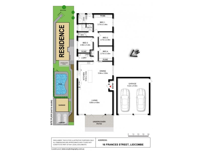 16 Frances Street, Lidcombe NSW 2141 Floorplan