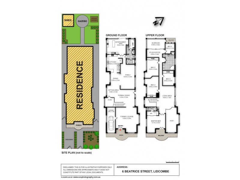 6 Beatrice Street, Lidcombe NSW 2141 Floorplan