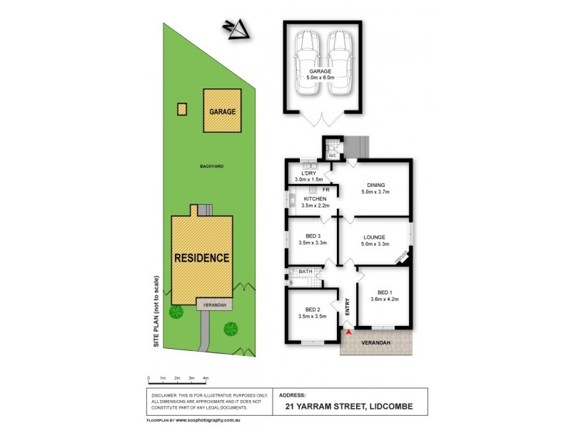 21 Yarram Street, Lidcombe NSW 2141 Floorplan