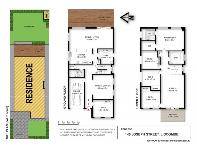 145 Joseph Street, Lidcombe NSW 2141 Floorplan