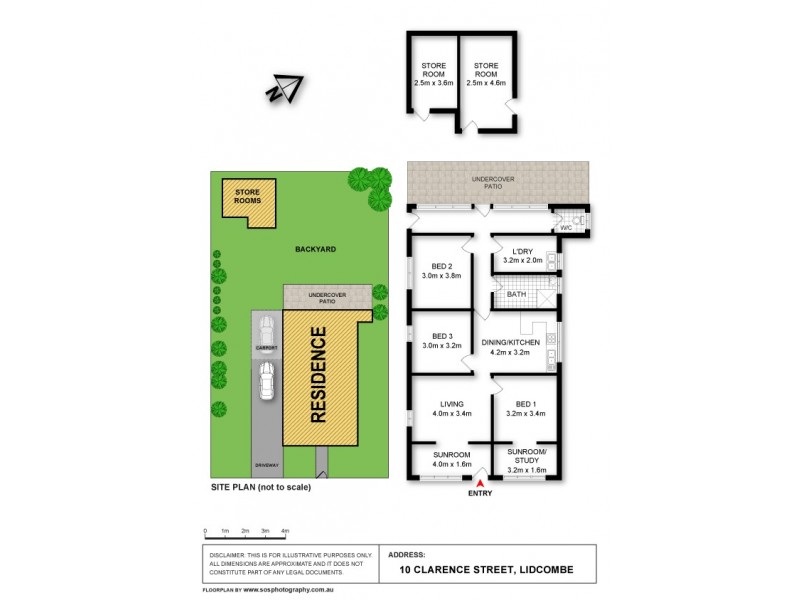 10 Clarence Street, Lidcombe NSW 2141 Floorplan