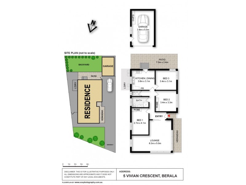 5 Vivian Crescent, Berala NSW 2141 Floorplan
