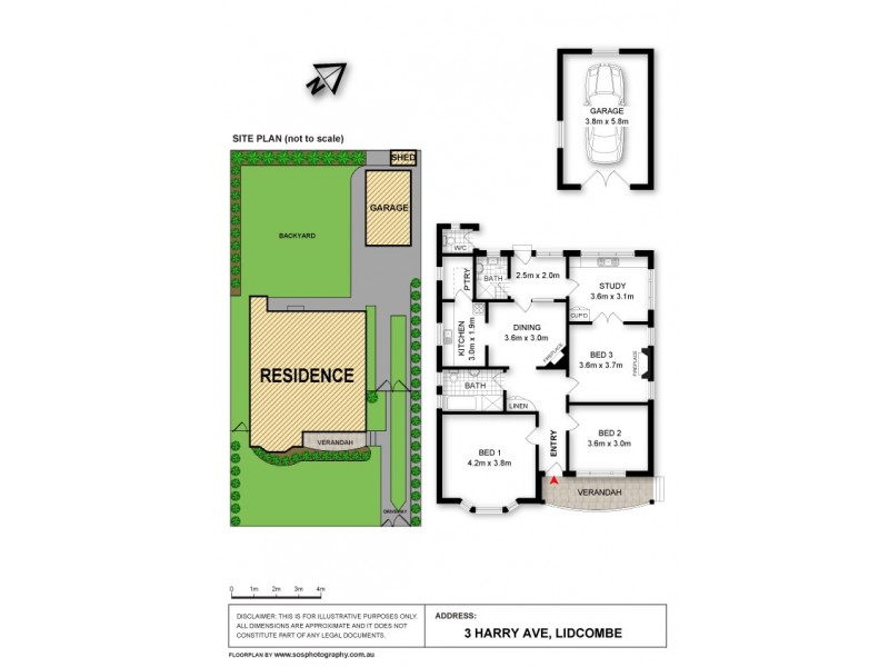 3 Harry Ave, Lidcombe NSW 2141 Floorplan