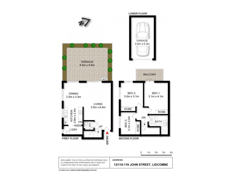 13/115-119 John Street, Lidcombe NSW 2141 Floorplan