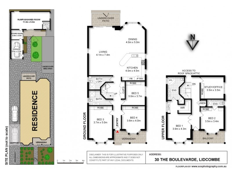 30 The Boulevarde, Lidcombe NSW 2141 Floorplan