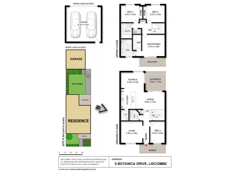 5 Botanica Drive, Lidcombe NSW 2141 Floorplan