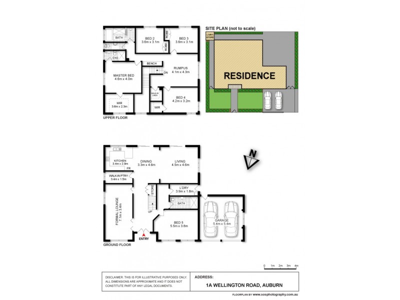 1A Wellington Rd, Auburn NSW 2144 Floorplan