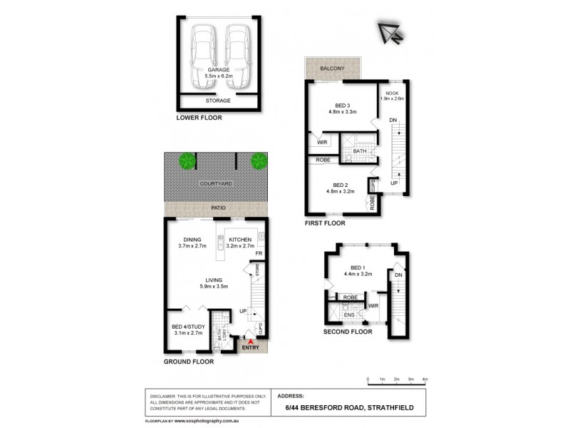 6/44 Beresford Road, Strathfield NSW 2135 Floorplan