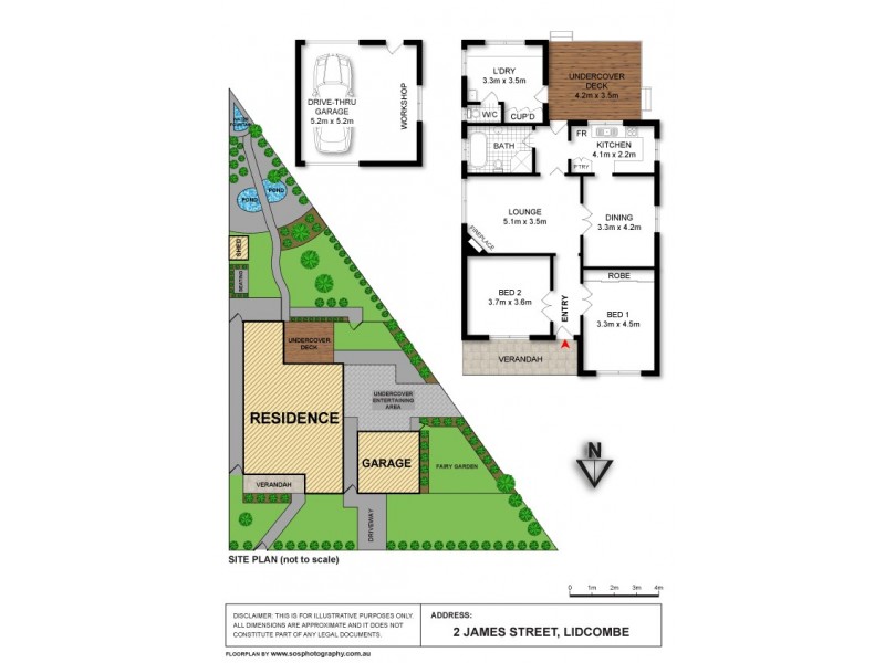 2 James Street, Lidcombe NSW 2141 Floorplan