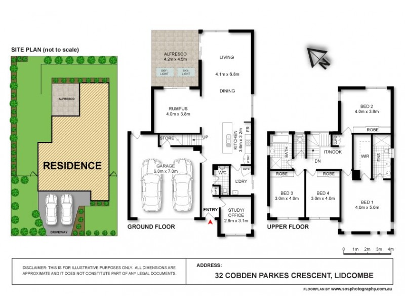 32 Cobden Parkes Cres, Lidcombe NSW 2141 Floorplan