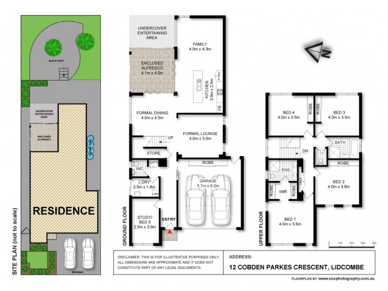 12 Cobden Parkes Crescent, Lidcombe NSW 2141 Floorplan