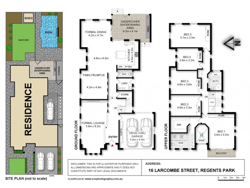 16 Larcombe Street, Regents Park NSW 2143 Floorplan