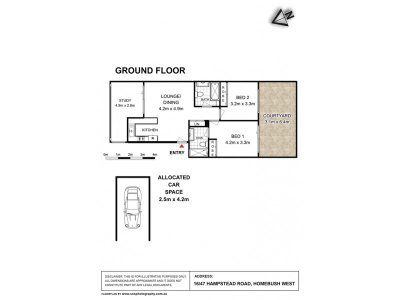 16/47-53 Hampstead Rd, Homebush West NSW 2140 Floorplan