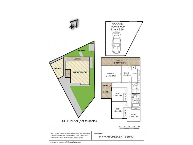 14 Vivian Crescent, Berala NSW 2141 Floorplan