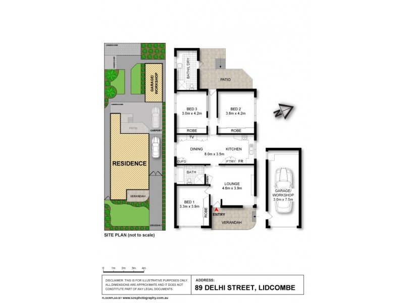 89 Delhi Street, Lidcombe NSW 2141 Floorplan