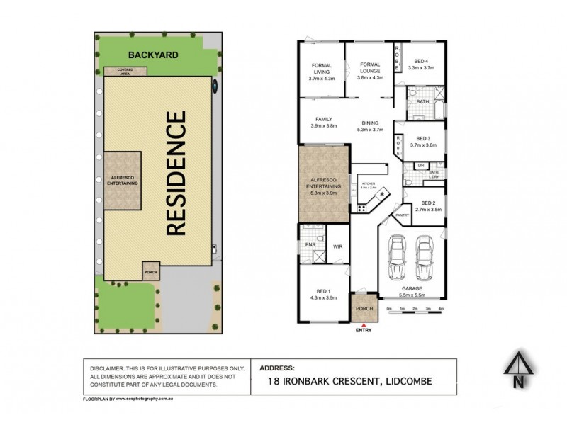 18 Ironbark Crescent, Lidcombe NSW 2141 Floorplan