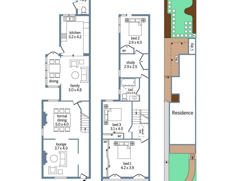 15 Abergeldie Street, Dulwich Hill NSW 2203 Floorplan
