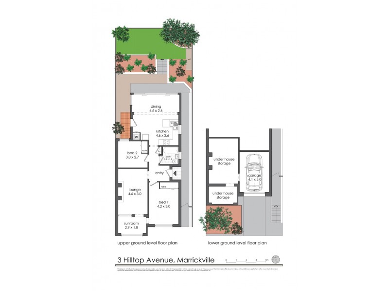 3 Hilltop Avenue, Marrickville NSW 2204 Floorplan