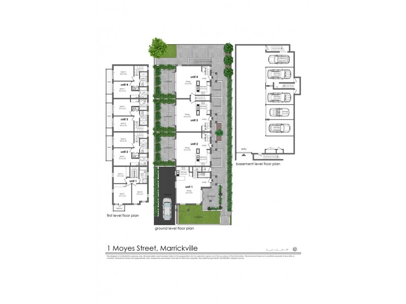 1-4/1 Moyes Street, Marrickville NSW 2204 Floorplan