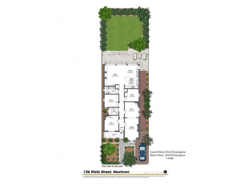 126 Wells Street, Newtown NSW 2042 Floorplan
