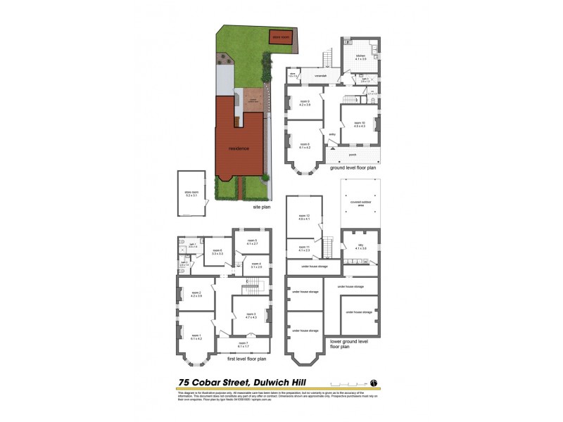 75 Cobar Street, Dulwich Hill NSW 2203 Floorplan