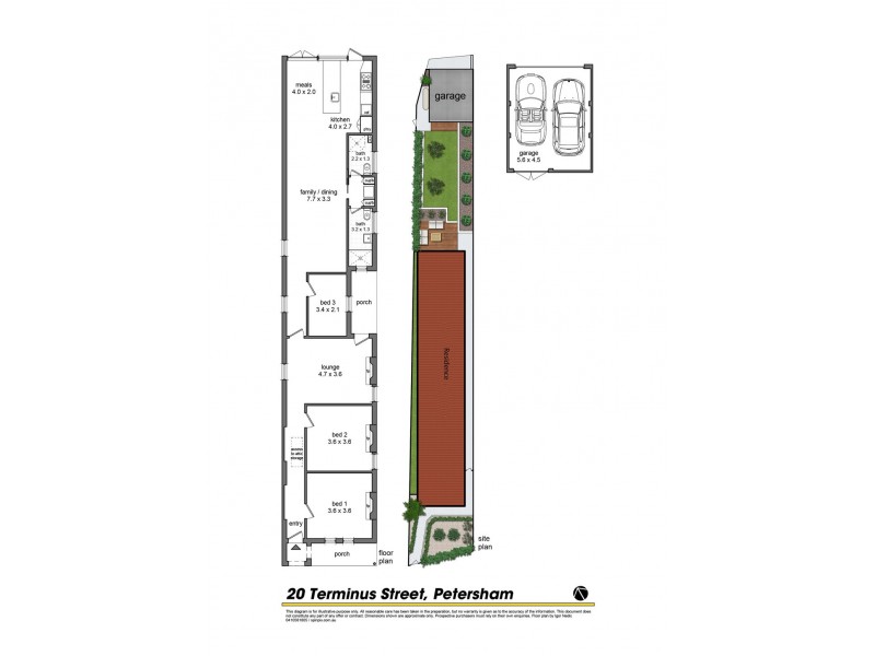 20 Terminus Street, Petersham NSW 2049 Floorplan