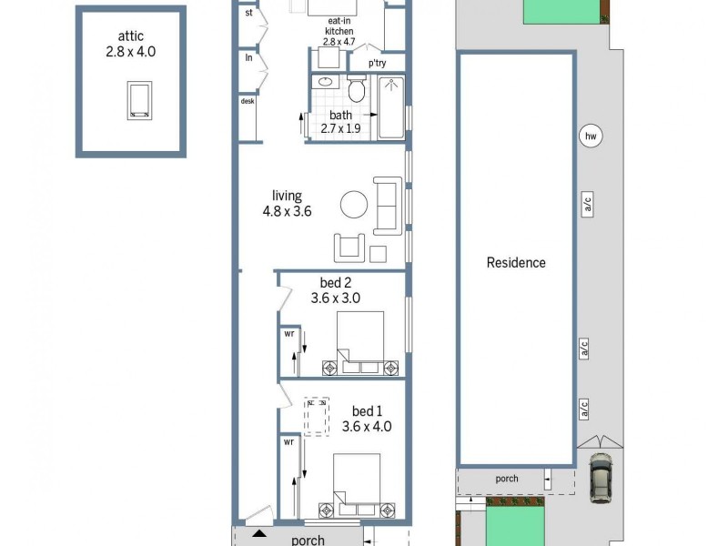 247 Sydenham Road, Marrickville NSW 2204 Floorplan