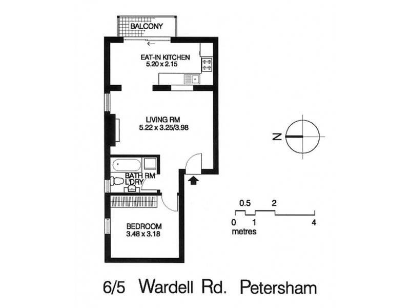 6/5 Wardell Road, Lewisham NSW 2049 Floorplan