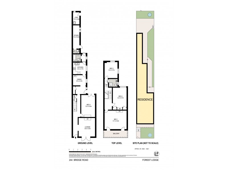 244 Bridge Road, Forest Lodge NSW 2037 Floorplan