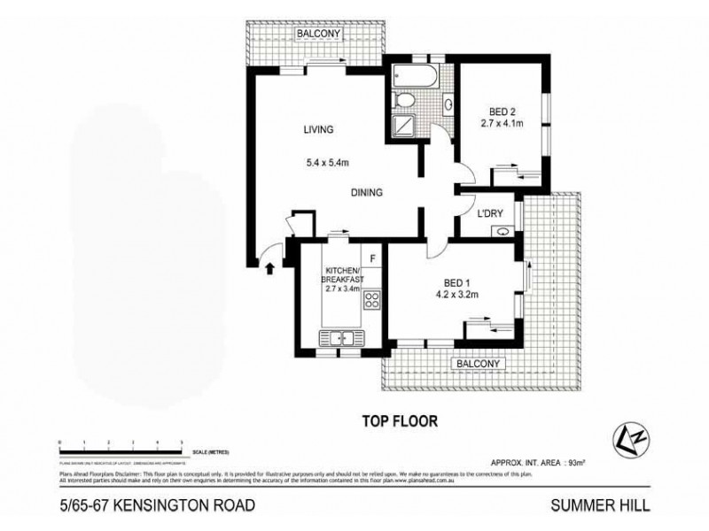 5/65-67 Kensington Road, Summer Hill NSW 2130 Floorplan