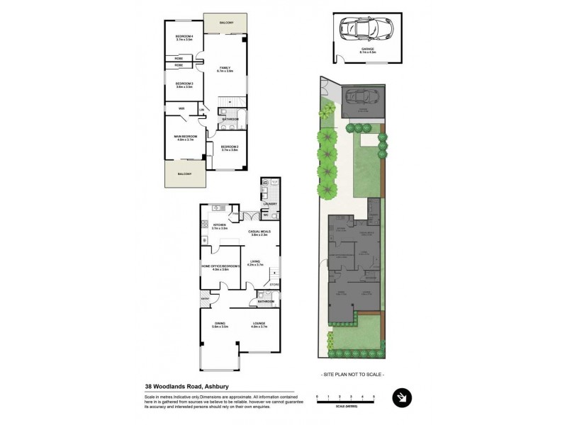38 Woodlands Road, Ashbury NSW 2193 Floorplan