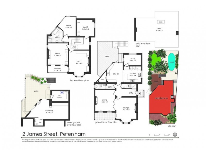 2 James Street, Petersham NSW 2049 Floorplan