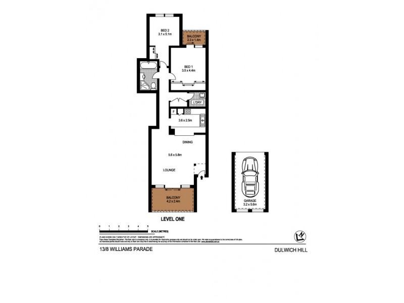 13/8 Williams Parade, Dulwich Hill NSW 2203 Floorplan