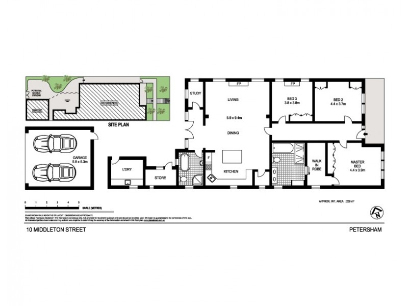 10 Middleton Street, Petersham NSW 2049 Floorplan