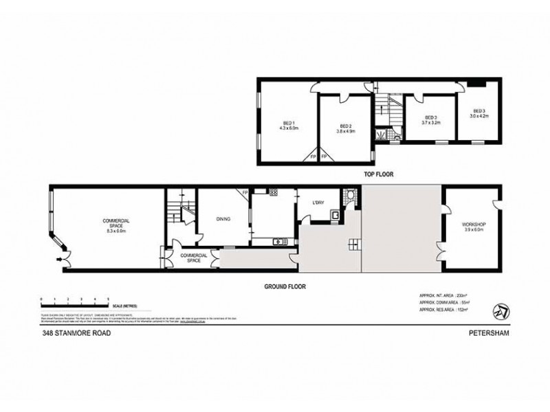 348 Stanmore Road, Petersham NSW 2049 Floorplan