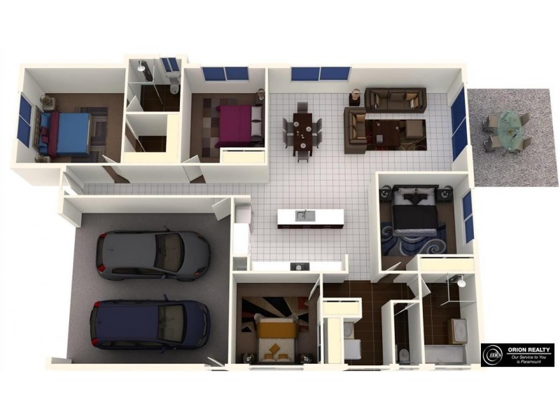 9 McGuigan Court, Goodna QLD 4300 Floorplan