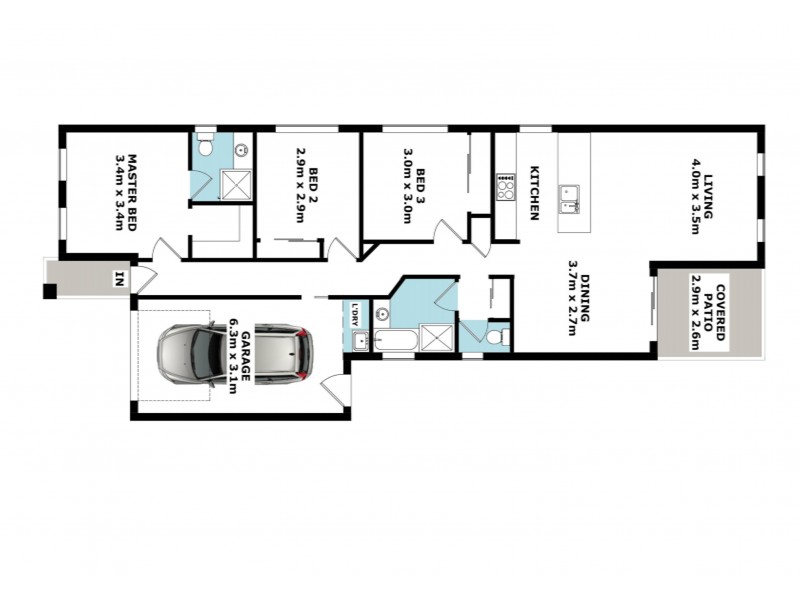 56 Cordeaux Crescent, Redbank Plains QLD 4301 Floorplan