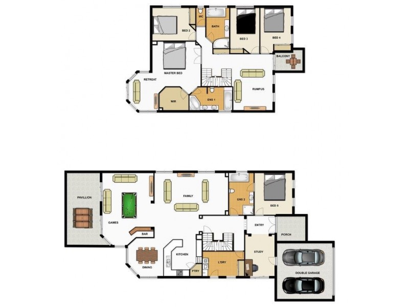 73 Oakview Circuit, Brookwater QLD 4300 Floorplan