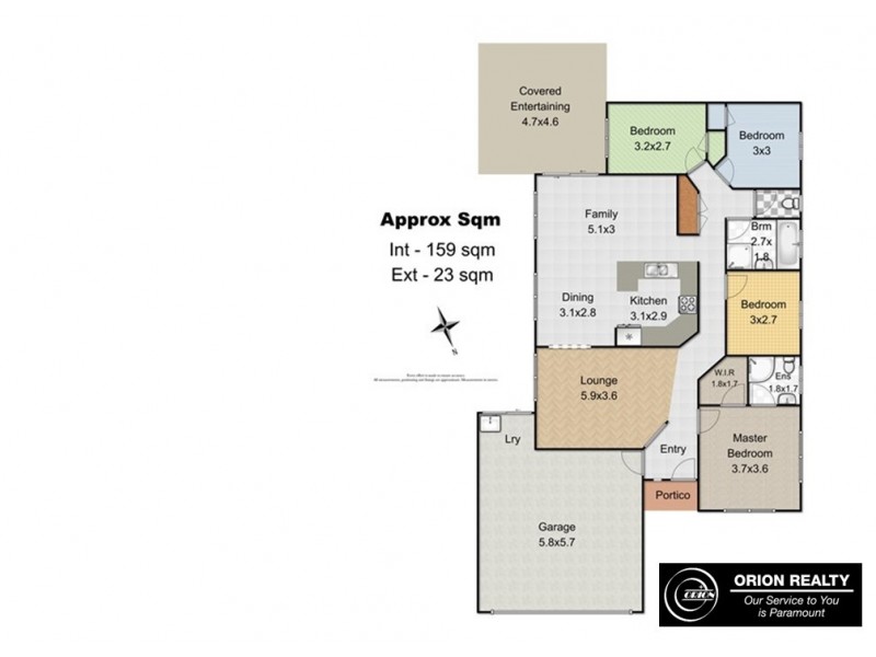 49 Teak Street, Rothwell QLD 4022 Floorplan