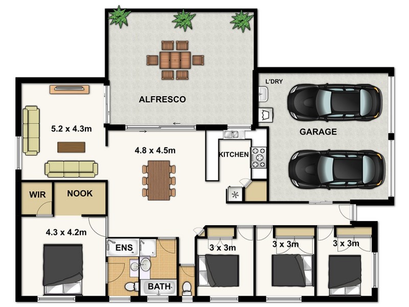 11 Norwood Row, Springfield QLD 4300 Floorplan