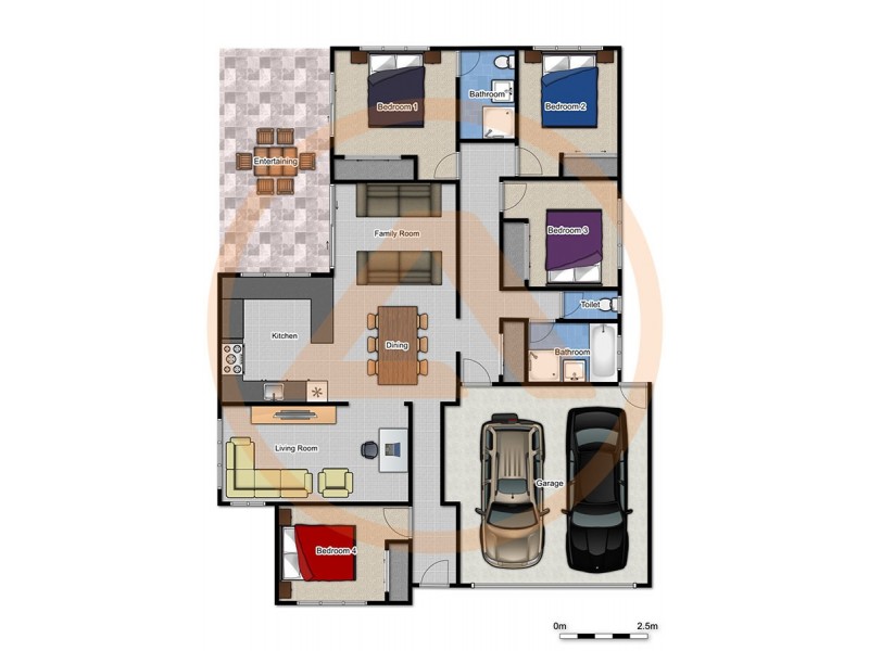 10 Zenith Way, Springfield Lakes QLD 4300 Floorplan