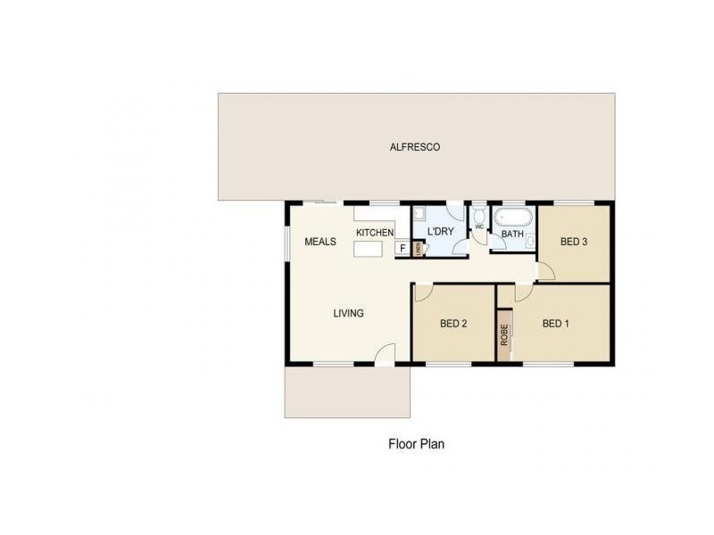 13 Geelong Court, Eagleby QLD 4207 Floorplan