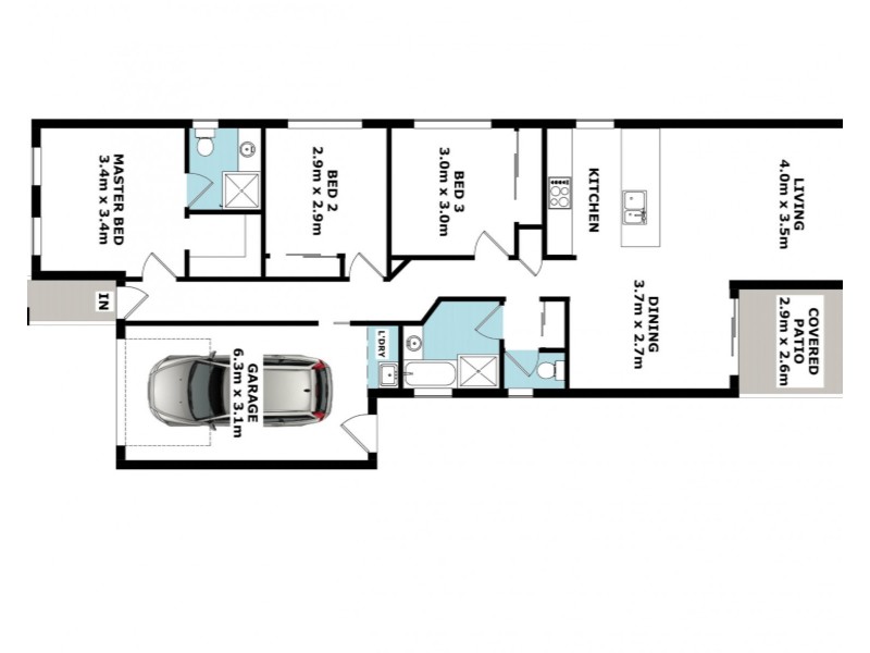 56 Cordeaux Crescent, Redbank Plains QLD 4301 Floorplan