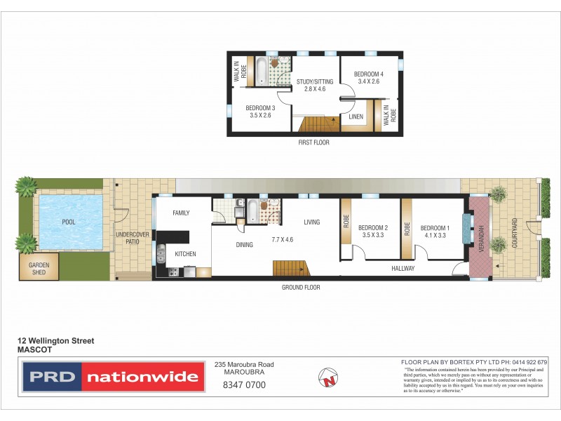 12 Wellington Street, Rosebery NSW 2018 Floorplan