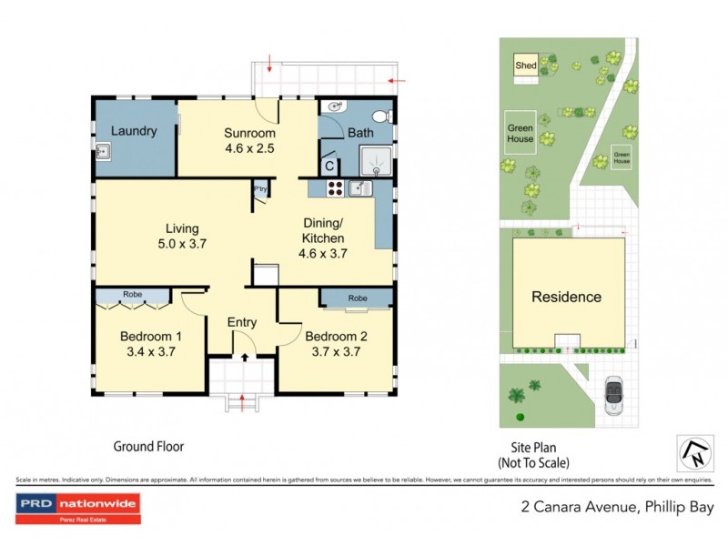 2 Canara Avenue, Phillip Bay NSW 2036 Floorplan
