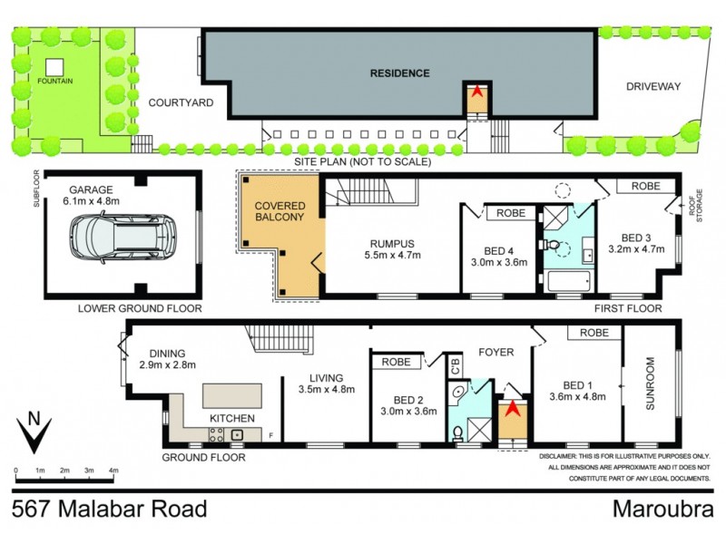567 Malabar Road, Maroubra NSW 2035 Floorplan