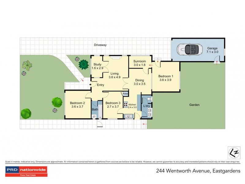 244 Wentworth Avenue, Eastgardens NSW 2036 Floorplan