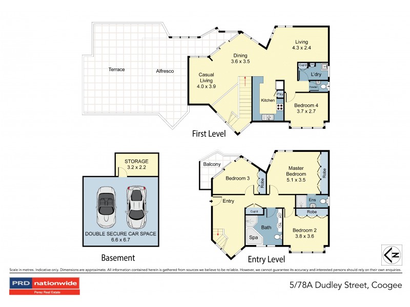 5/78a Dudley Street, Coogee NSW 2034 Floorplan